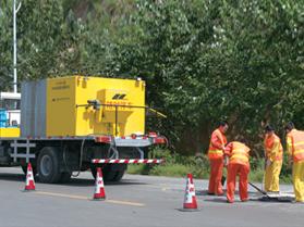 MOH材料路面坑槽修補技術(shù)